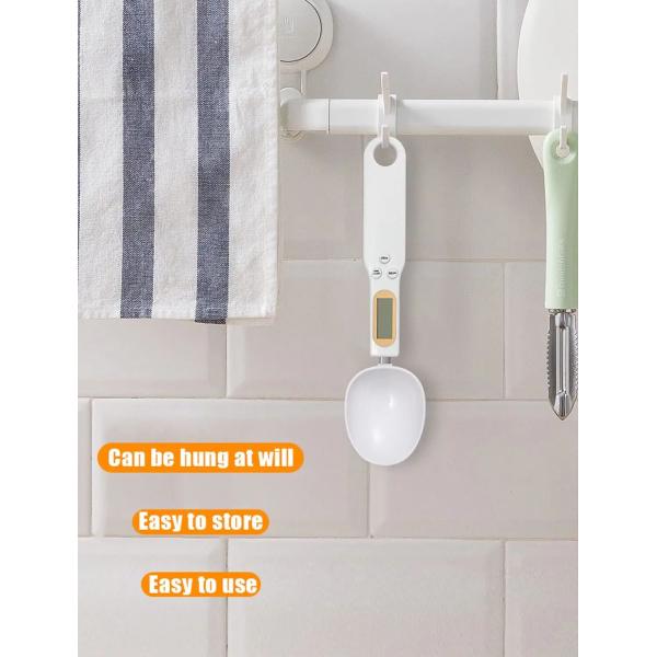 Digital Display Kitchen Scale Spoon for Accurate and Convenient Food Weighing in g/oz/gn/ct