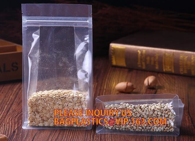 Candy Seal PP Plastic Zip Lock Bag, rice bag, pp rice bags, Freshness Protection Package Self Sealing clear Zip Lock Pla
