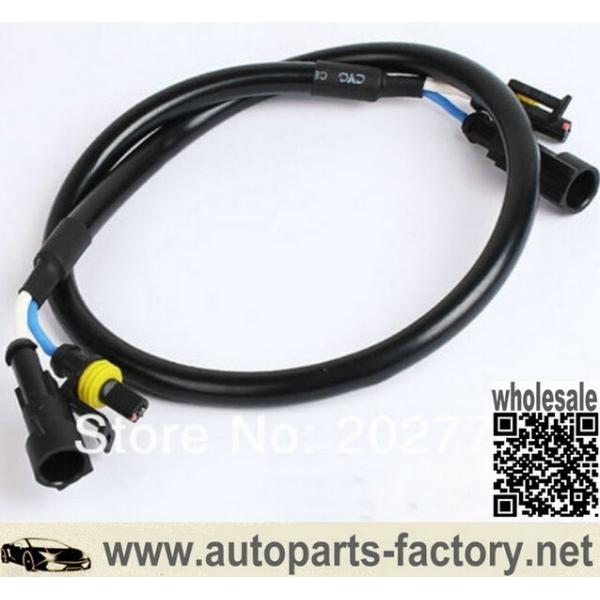 longyue HID Xenon Ballast AMP Extension high voltage wire cable wiring Harness 1M