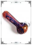 American Color Rod Glass Smoking Pipe Tobacco For Smoking Hand Spoon
