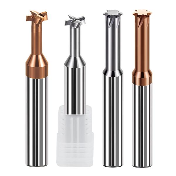 Solid Carbide Coated 4 Flute T Slot Milling Cutter for Lathe Machine Customizable ODM/OEM Manufacturer's Cutting Steel Aluminum
