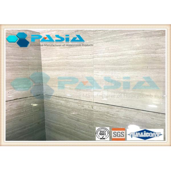 Travertine stone honeycomb panel project