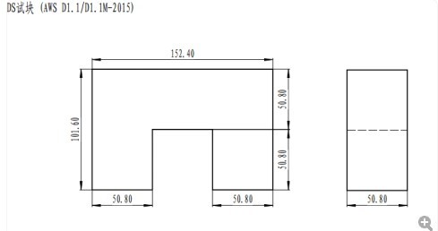 Sensitivity Step Wedge Ultrasonic Calibration Block