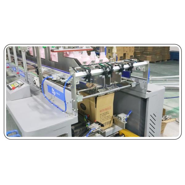 DZ-D Drop Off Type fully automatic carton packing machine 380V for bottle filling line