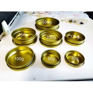 Buy cheap Food Grade Vacuum Empty Caviar Tins Recyclable With 0.28mm Tinplate Material from wholesalers