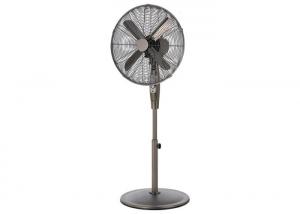 Quality 16 Chrome Metal Electric Oscillating Fan Floor Standing 3 Speed 120V for sale
