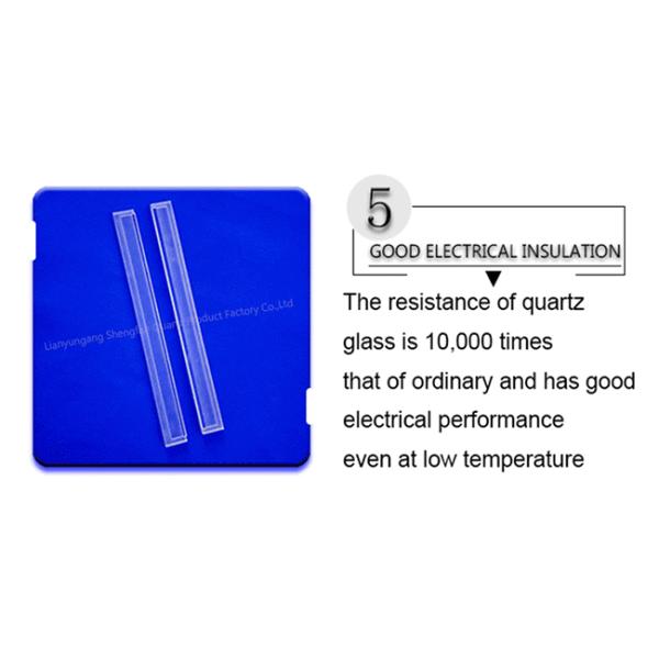 TAB High Temperature Quartz Glass Rod Bar Step Press Machine High Precision High Light