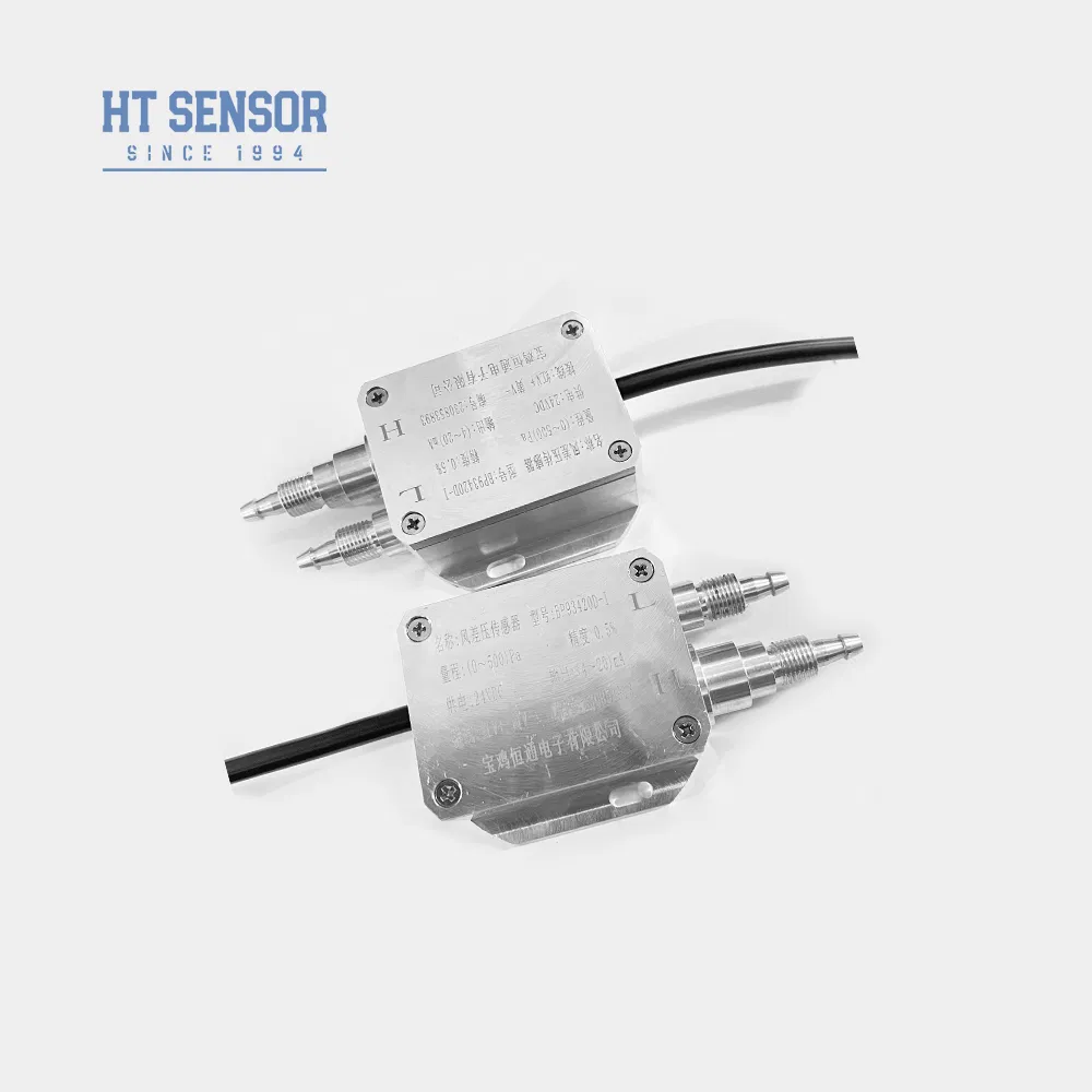 HT Silicon Pressure Sensor 4-20mA Micro Differential Pressure Sensor Transmitter