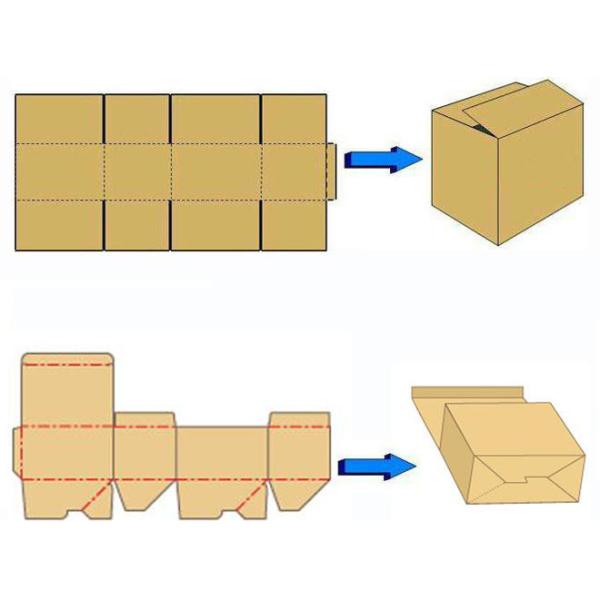 Semi Automatic Corrugated Pasting Box Machine Carton Folder Gluer