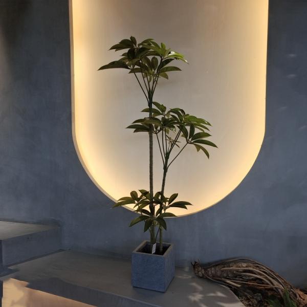 Vibrant 150cm Schefflera Faux Plant with UV Protection Artificial Fern Tree For Indoor Home Decor Artificial plants