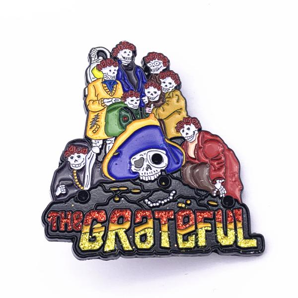 Craft Metal Lapel Pins Dye Color Custom Logo Size For Promotional