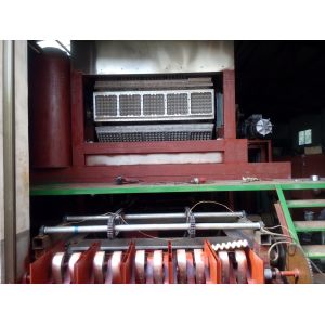 Waste Paper Pulp Egg Tray Machine Double Rotary Forming High Effective