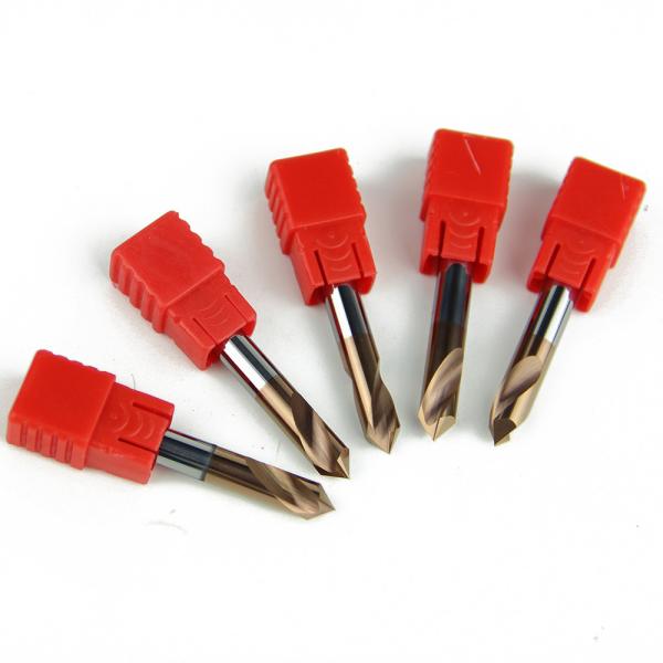 90 Degree Solid Carbide Chamfer End Mill Cutter Spot Drill Coated