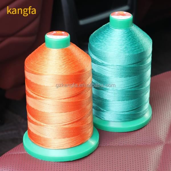 Multicolor Pattern Dyed 500g High Strength Sewing Long Yarn Tex90 280D/3 Nylon Bond Thread