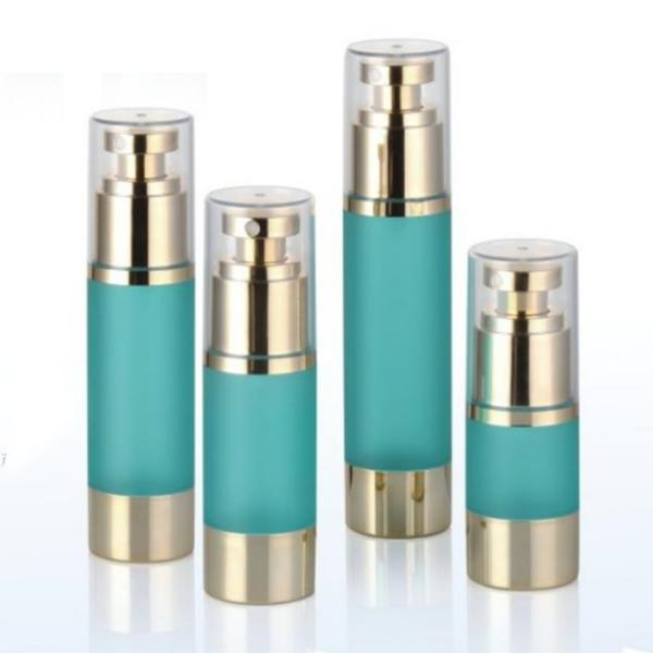 120ml 75ml 60ml Airless Pump Bottle Transparent Lotion Dispensing