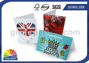 Quality Printing Service Custom Greeting Cards For Birthday Cards With Art Paper for sale