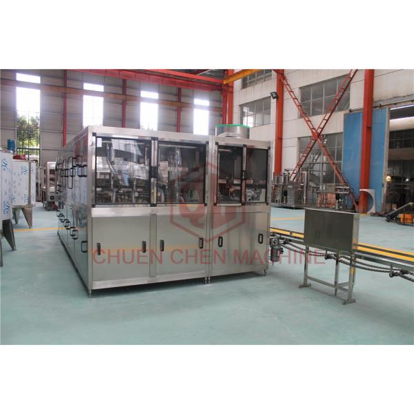 PET 20L 5 Gallon Water Filling Machine 200BPH Counter Pressure Bottling System