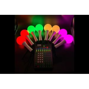 Quality DMX Wireless Controller Providing Wireless Control for Rechargeable LED Ball Sticks Used in Concerts and Multi Day Rehearsals for sale