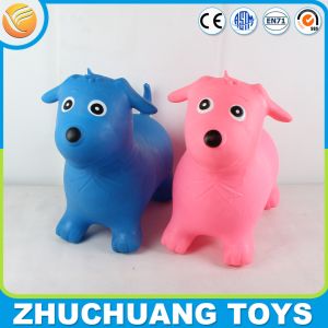 Quality pvc plastic inflatable jumping dog for sale