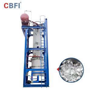 Quality 60 Tons Per Day Ammonia Refrigerant Ice Tube Machine 12 Months Warranty for sale