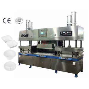 Quality 400Kw 7000Pcs / H Paper Cup And Plate Making Machine Dry In Mould for sale