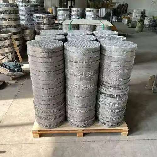 Reinforced Edge Design Metal Filter Mesh Deep Processing Conveyor Belts