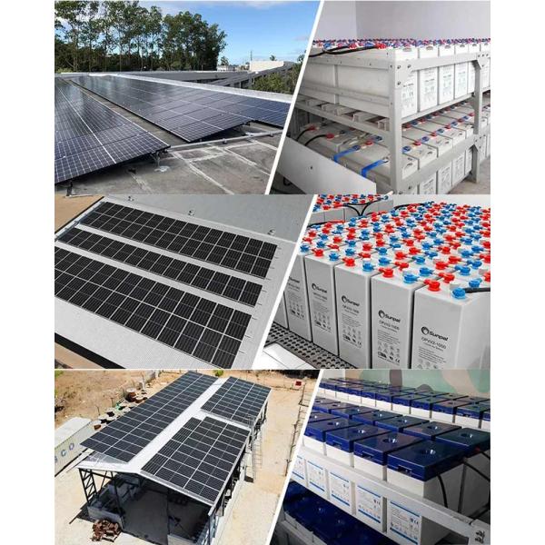 Hybrid Off Grid Solar Power System 3KW 5KW 8KW 10KW With Batteries