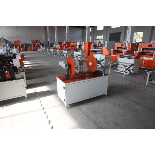 50Hz Truck Air Filter Making Machine Hotmelt Electric Threading Machine