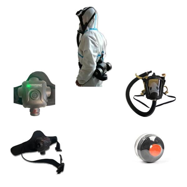 Industrial Powered Air Purifying Respirator PAPR 12V For Breathing Protection