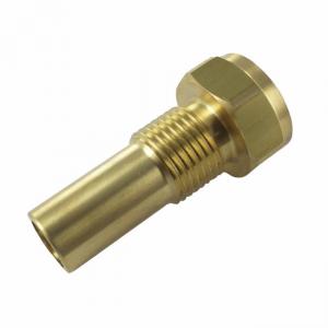 Quality OEM CNC Spare Parts Brass Copper Aluminum Screw Bolt Stainless Steel Machined Parts for sale