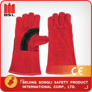 SLG-HD8020-R2 cow split leather welding gloves