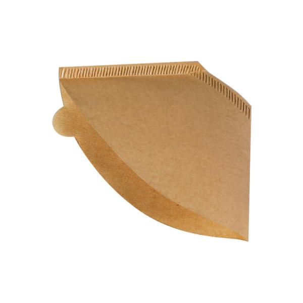 Food Grade Cone Disposable Coffee Filter Paper Natural Paper Filters