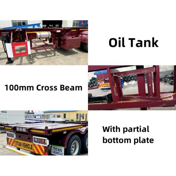 TITAN Tri Axle Container Chassis for Sale  40ft Container Chassis