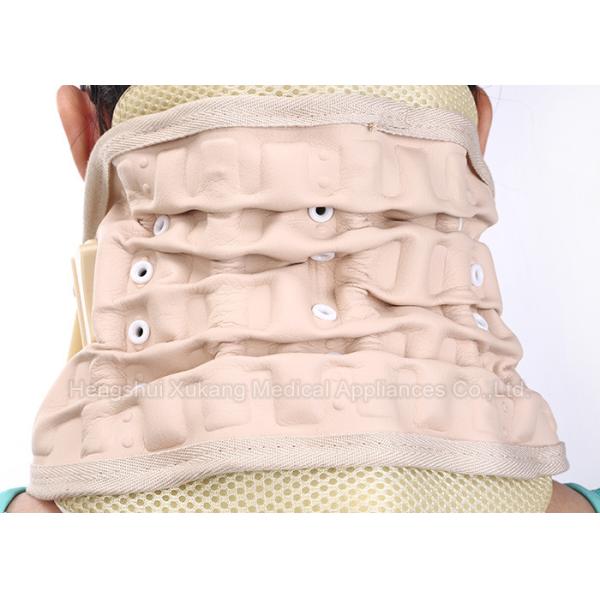 Height Adjustable Inflatable Cervical Neck Brace For Cervical Spine Protection