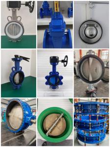 Quality chinese factory wholesaler rubber lined butterfly valve for sale