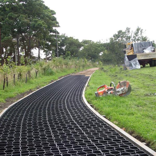 Wear Resistance Hexagonal Plastic Grass Grid Honeycomb Gravel Stabilizer