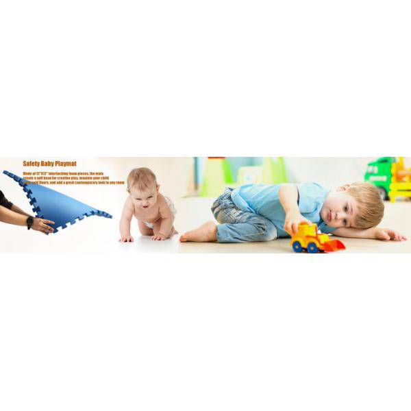 Shock Absorbent Cross Texture 30*30cm Puzzle Foam Mat