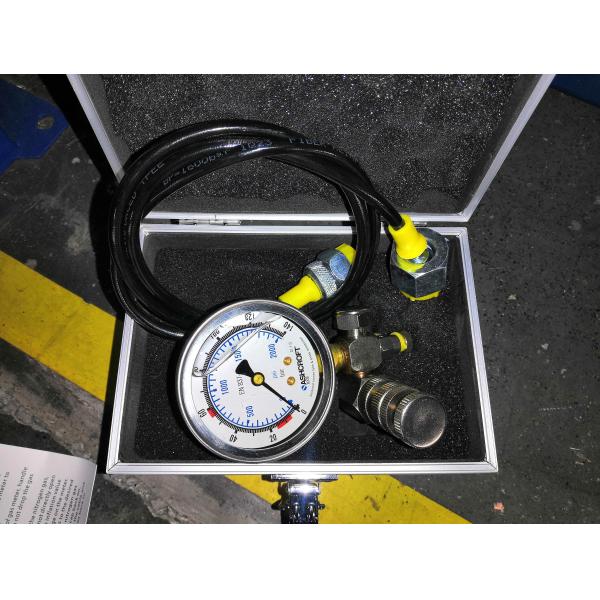 ISO9001 Hydraulic Breaker Spare Parts Nitrogen Gauge For Hydraulic Rock Breaker