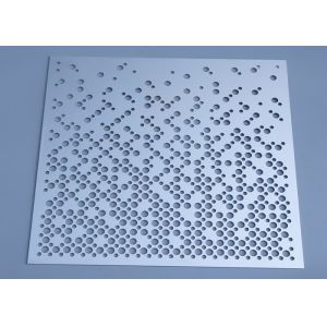 Quality Silver Perforated Sheet with Customizable Hole Shapes for sale