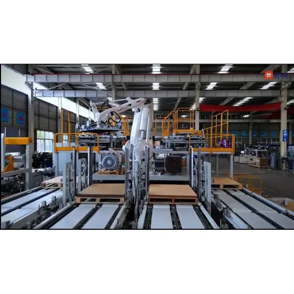 Robotic Palletizer Robotic Palletizing System Canned Palletizer for Pet Food Packaging Lines