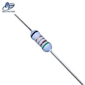 Electronic Component FKN 1 Watt 500 Ohm Wirewound Fusible Resistor For Power