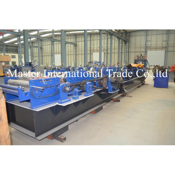 Full Automatic Z Purlin Roll Forming Machine With Punching PLC Control System