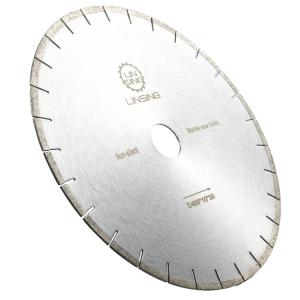 China Linsing Super Thin Sharp Saw Blade For Cut Tile Porcelain Marble J Slot Cutting Disc Disk on sale