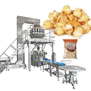 Quality 220V Automatic Shrimp Chip Packaging Machine 60-100BPM for sale