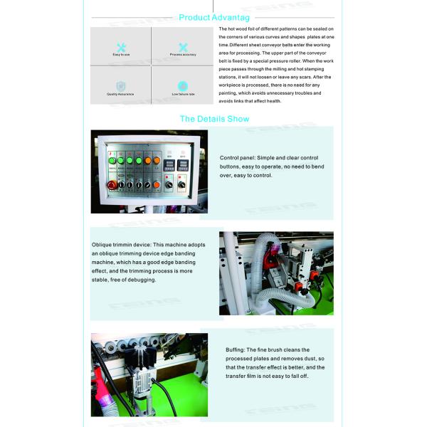 12-14-18-20m/min Feed Speed Edge Banding Machine for Woodworking within Your Budget