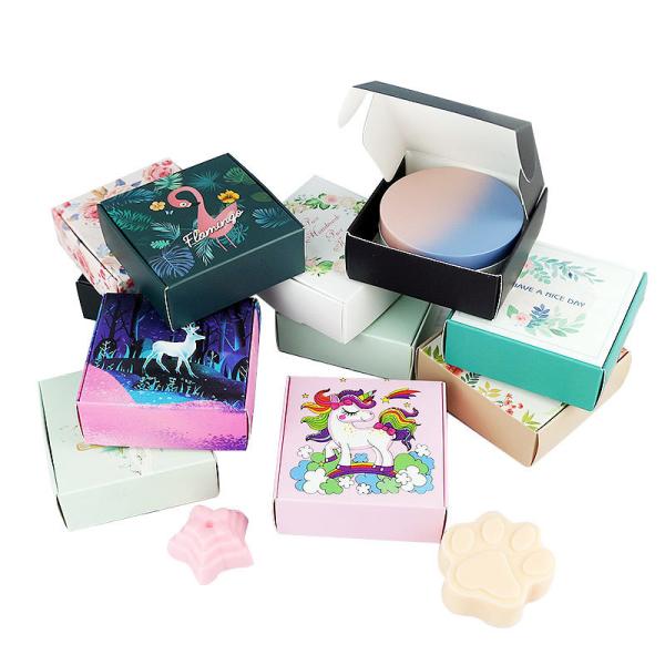 Factory Customized Wholesale Soap Corrugated Cardboard Shipping Box with Matt Lamination