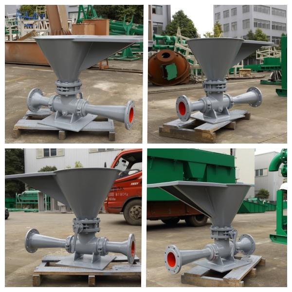 ZHP Jet Mud Mixing Hopper 180m3/H Fast Drilling Fluid Additive Blending Hopper