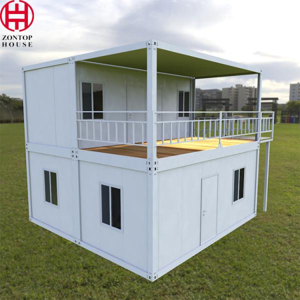Zontop China Factory Standard Security Luxury 20 Ft 40ft Prefabricated Modular Container House Portable Home