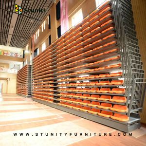 Customized Size Fireproof Telescopic Seating System