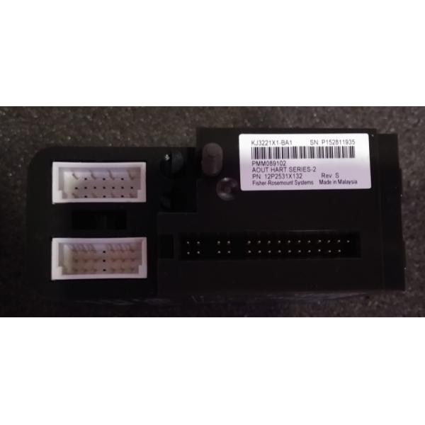EMERSON 12P2531X102 KJ3221X1-BA1 AO 8 CH 4-20MA HART 2 REDUNDANT CARD EMERSON DELTAV IO CARDS